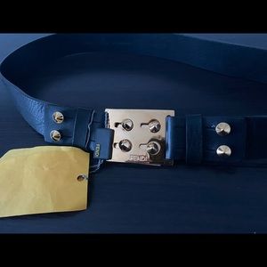 New Fendi leather belt